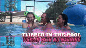 gkaproductions.com - Nikki Brooks, Ayla Vixen and MissB in a Wet n&rsquo; Wild All-Out Tickle Fight thumbnail